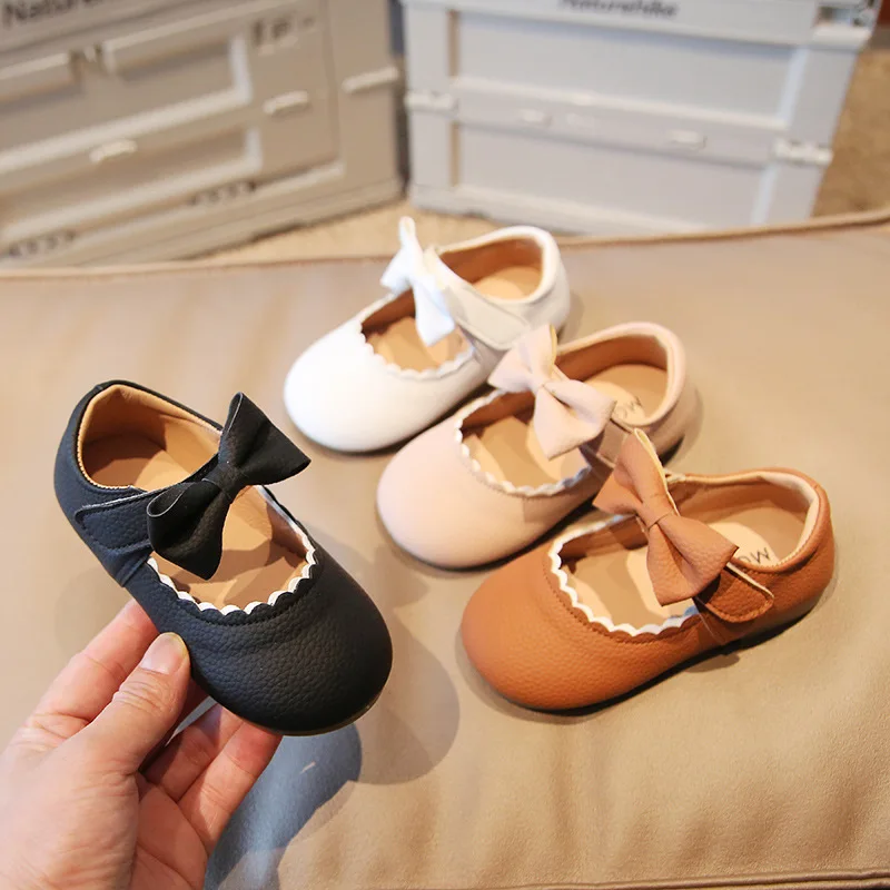 Baby Casual Shoes Infant Toddler Bowknot Non-slip Soft-Sole Flat PU Leather Sweet Little Girls Mary Janes School Shoes
Baby Casual Shoes Infant Toddler Bowknot Non-slip Soft-Sole Flat PU Leather Sweet Little Girls Mary Janes School Shoes