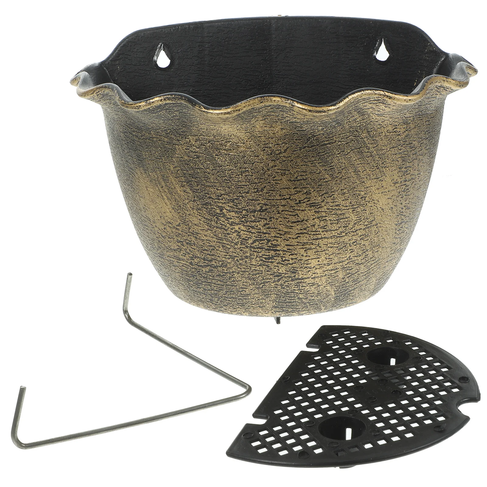 1Set Wall Mounted Plant Holder Elegant Modern Design Space Saving Balcony Flowerpot Indoor Outdoor Hanging Pot
1Set Wall Mounted Plant Holder Elegant Modern Design Space Saving Balcony Flowerpot Indoor Outdoor Hanging Pot