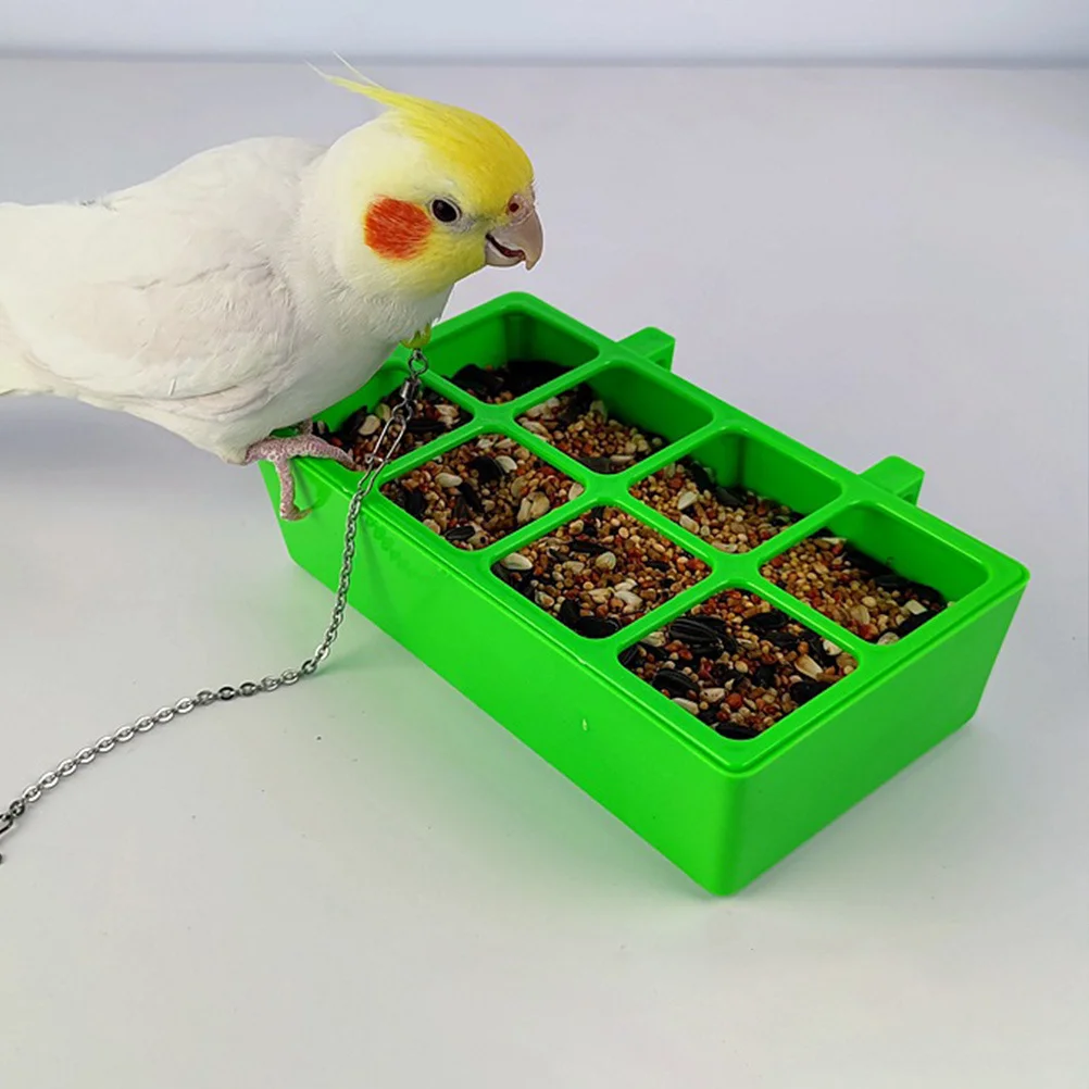 Bird Food Feeder Hanging Plastic Cage Feeding Bowl For Parrots Small Birds Durable Easy Clean Pet Accessories
Bird Food Feeder Hanging Plastic Cage Feeding Bowl For Parrots Small Birds Durable Easy Clean Pet Accessories