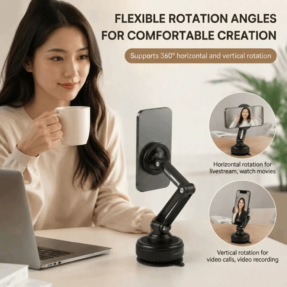 Metal Magnetic Car Phone Holder Magnetic Foldable Dashboard Phone Stand Universal Adjustable Mobile Phone Support
Metal Magnetic Car Phone Holder Magnetic Foldable Dashboard Phone Stand Universal Adjustable Mobile Phone Support