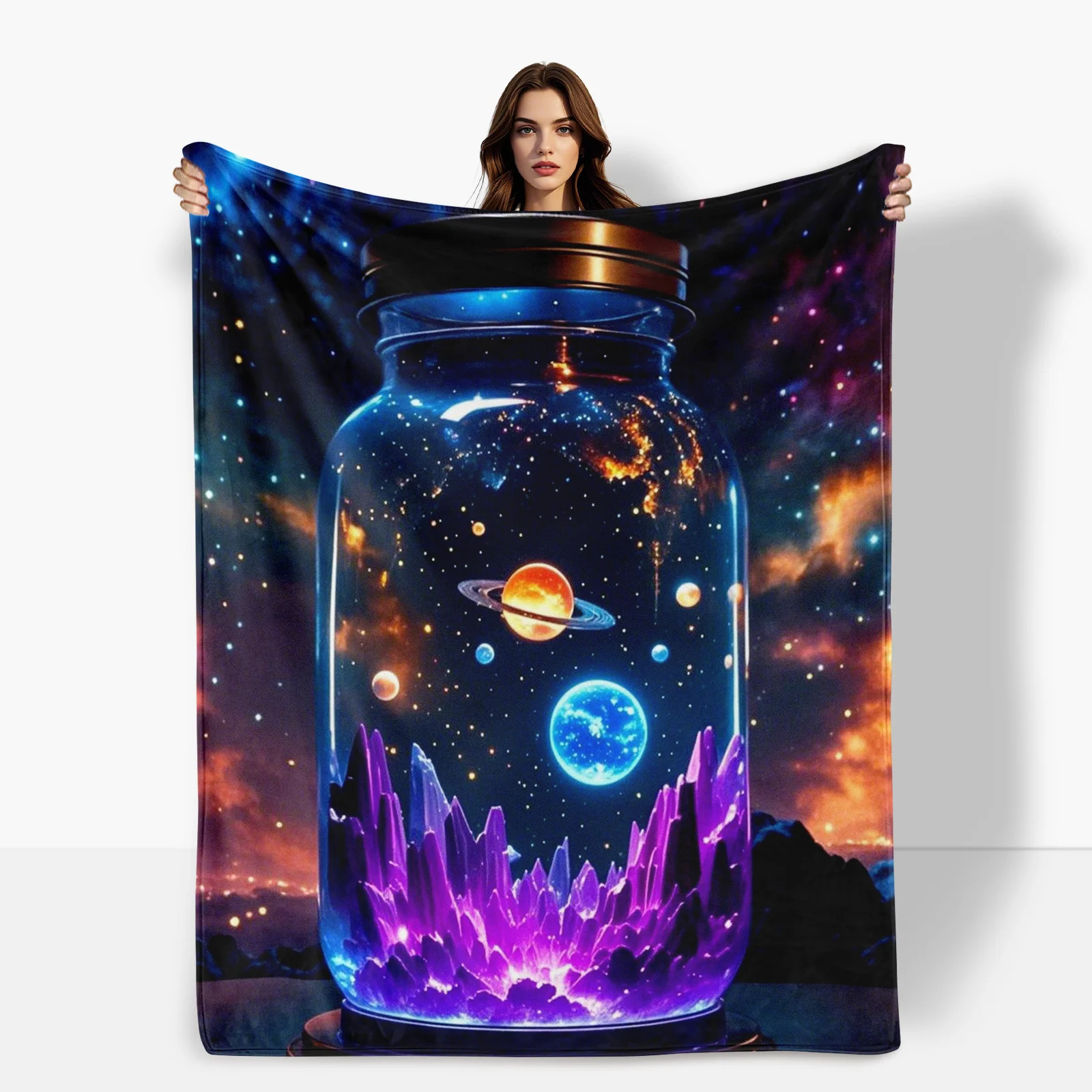 Drift Bottle Galaxy Universe With Planets And Fantasy Blanket For Creative Exploration Or Cosmic Inspired Home Decor Accent
Drift Bottle Galaxy Universe With Planets And Fantasy Blanket For Creative Exploration Or Cosmic Inspired Home Decor Accent