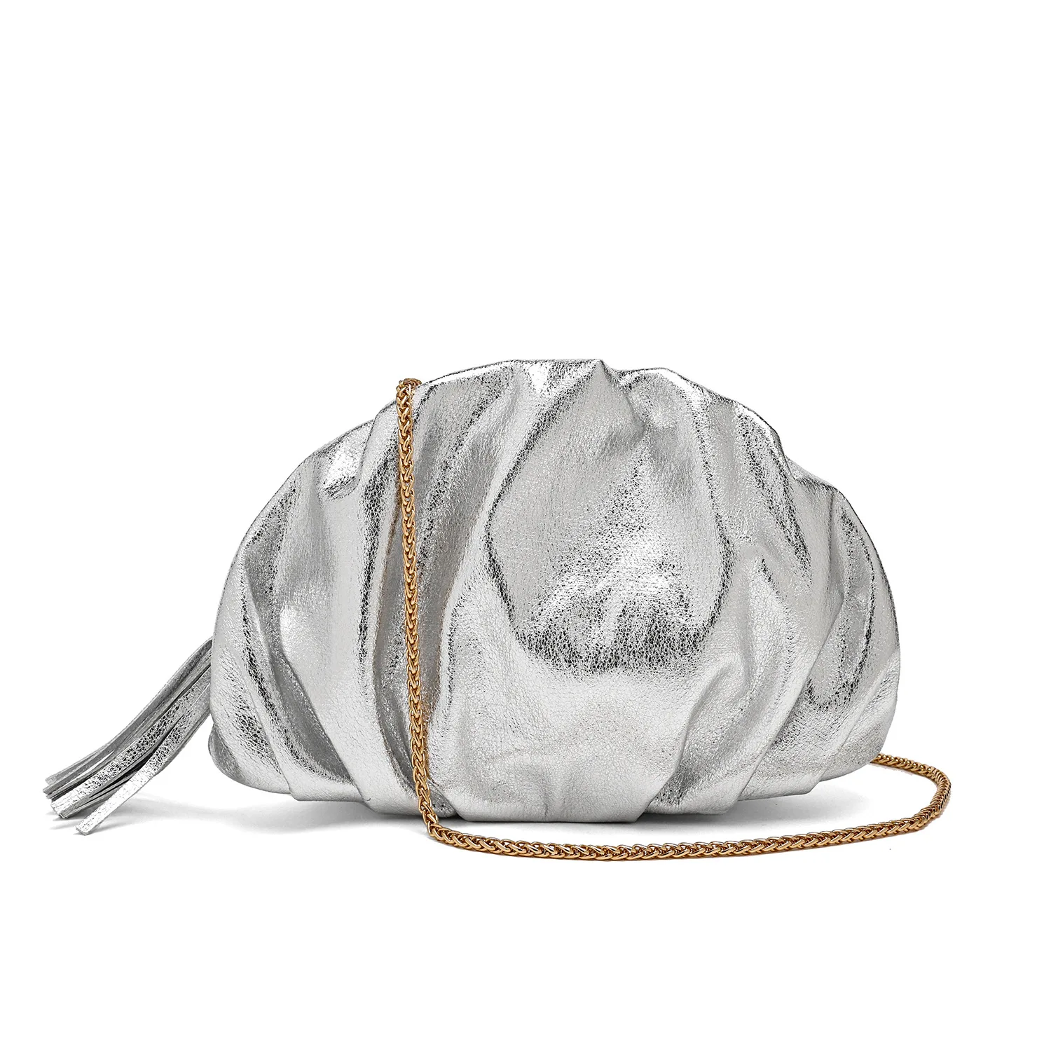 Spot Pleated Cloud Bag Fashionable Portable Semi-round Versatile Chain Messenger Bag Crystal-Embellished Party Clutch Handtasche
Spot Pleated Cloud Bag Fashionable Portable Semi-round Versatile Chain Messenger Bag Crystal-Embellished Party Clutch Handtasche