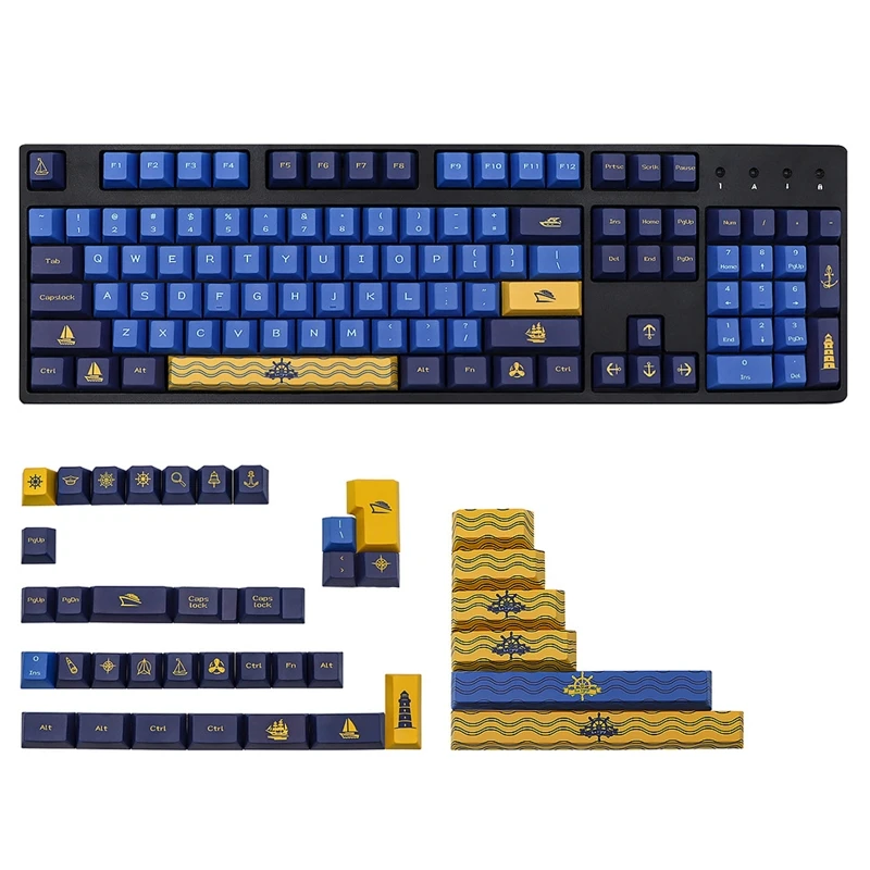 143-клавишные колпачки Cherry Navigation Keycaps PBT Dye Sub для раскладки 61, 64, 68, 87, 96, 980, 108
143-клавишные колпачки Cherry Navigation Keycaps PBT Dye Sub для раскладки 61, 64, 68, 87, 96, 980, 108