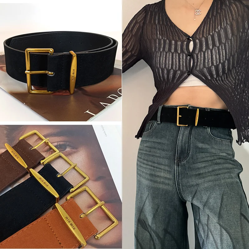 Элегантный замшевый ремень из воловьей кожи для женщин, ковбойский широкий ремень унисекс для мужчин в стиле вестерн, роскошный дизайнерский джинсовый ремень, женский
Элегантный замшевый ремень из воловьей кожи для женщин, ковбойский широкий ремень унисекс для мужчин в стиле вестерн, роскошный дизайнерский джинсовый ремень, женский