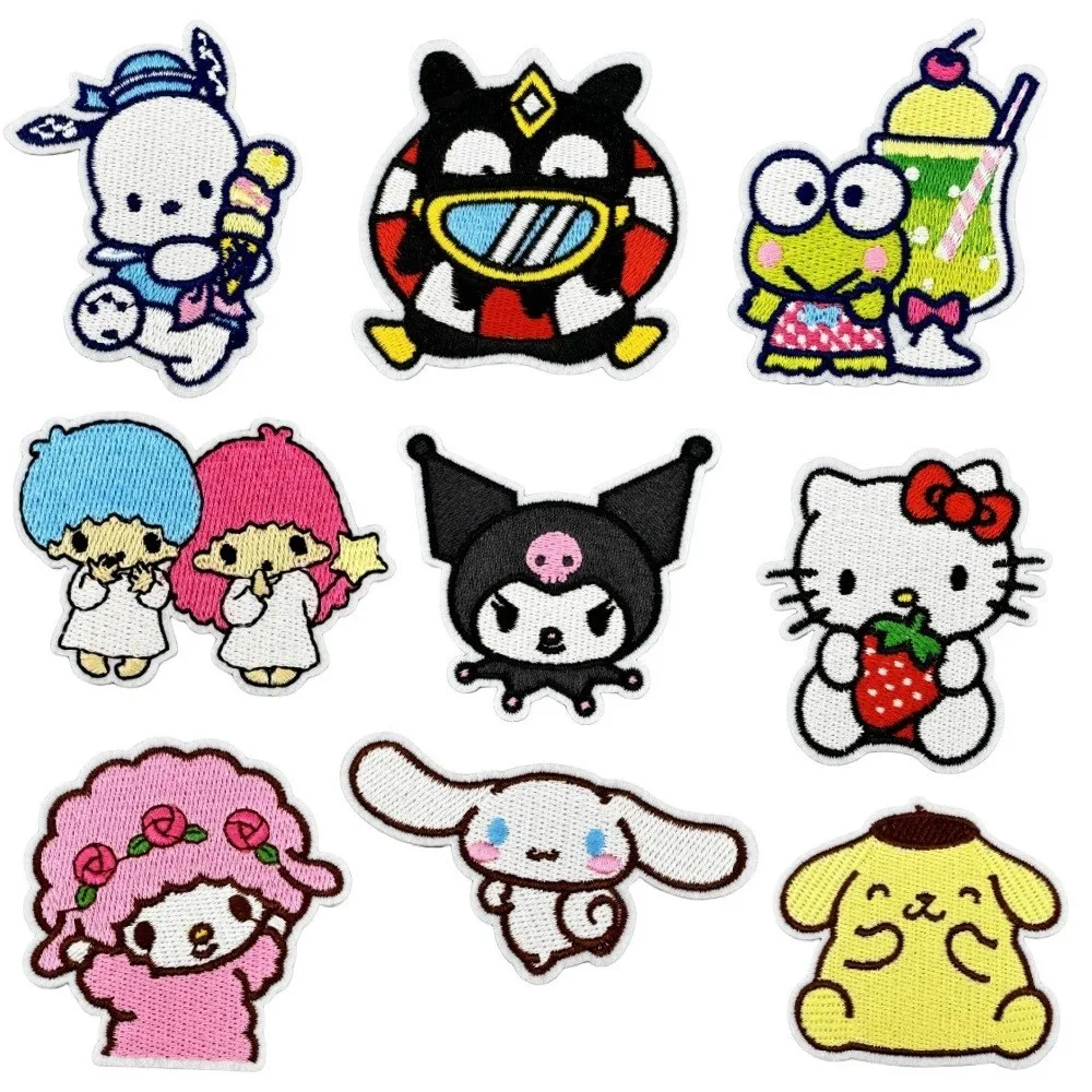 Cartoon Cinnamoroll Pochacco Pompom Purin Kwaii Anime Applique For Sew Child Clothes Iron on Embroidery Patch DIY Coat Stickers
Cartoon Cinnamoroll Pochacco Pompom Purin Kwaii Anime Applique For Sew Child Clothes Iron on Embroidery Patch DIY Coat Stickers