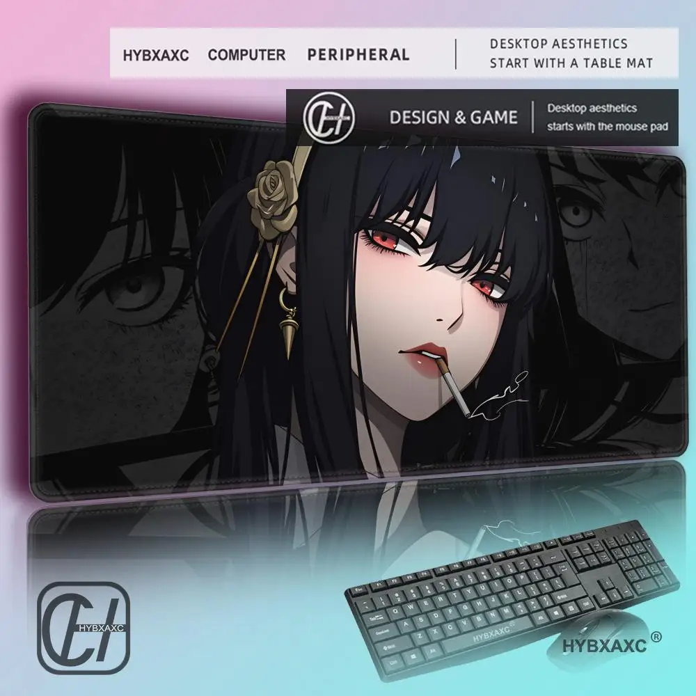 HYBXAXC Minimalist Black Anime XXL Mouse Pad, Non-Slip Waterproof Gaming Desk Mat, Custom Keyboard Pad for Boys
HYBXAXC Minimalist Black Anime XXL Mouse Pad, Non-Slip Waterproof Gaming Desk Mat, Custom Keyboard Pad for Boys