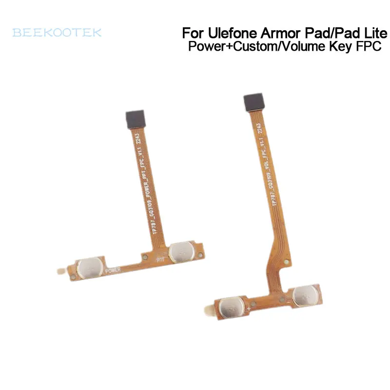 Original Ulefone Armor Pad/Pad Lite Power Custom Button Key Volume Key FPC Cable flex FPC For Ulefone Armor Pad Portable Tablet
Original Ulefone Armor Pad/Pad Lite Power Custom Button Key Volume Key FPC Cable flex FPC For Ulefone Armor Pad Portable Tablet