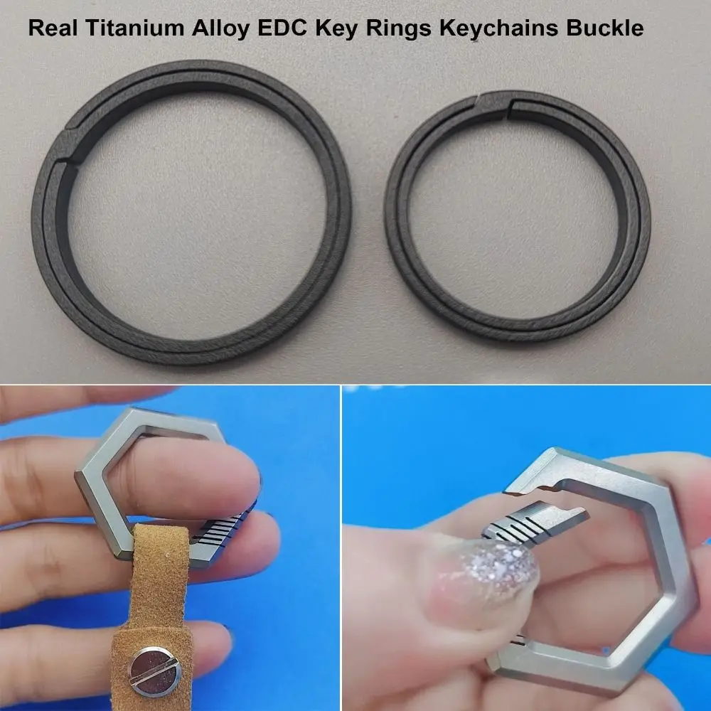 High Quality Real Key Rings Titanium Alloy Super Lightweight Man Car Keychain Pendant EDC Tool Male Creativity Gift
High Quality Real Key Rings Titanium Alloy Super Lightweight Man Car Keychain Pendant EDC Tool Male Creativity Gift