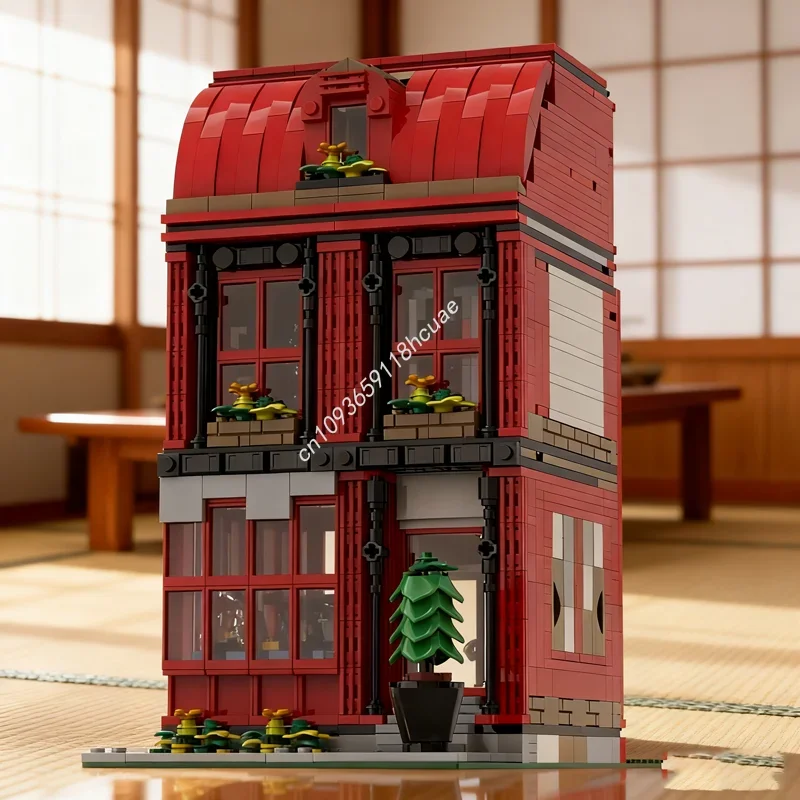 1441pcs MOC House Curious Odd Machines Modular Streetscape Model Building Blocks Toys Construction Christmas Gifts Birthday
1441pcs MOC House Curious Odd Machines Modular Streetscape Model Building Blocks Toys Construction Christmas Gifts Birthday