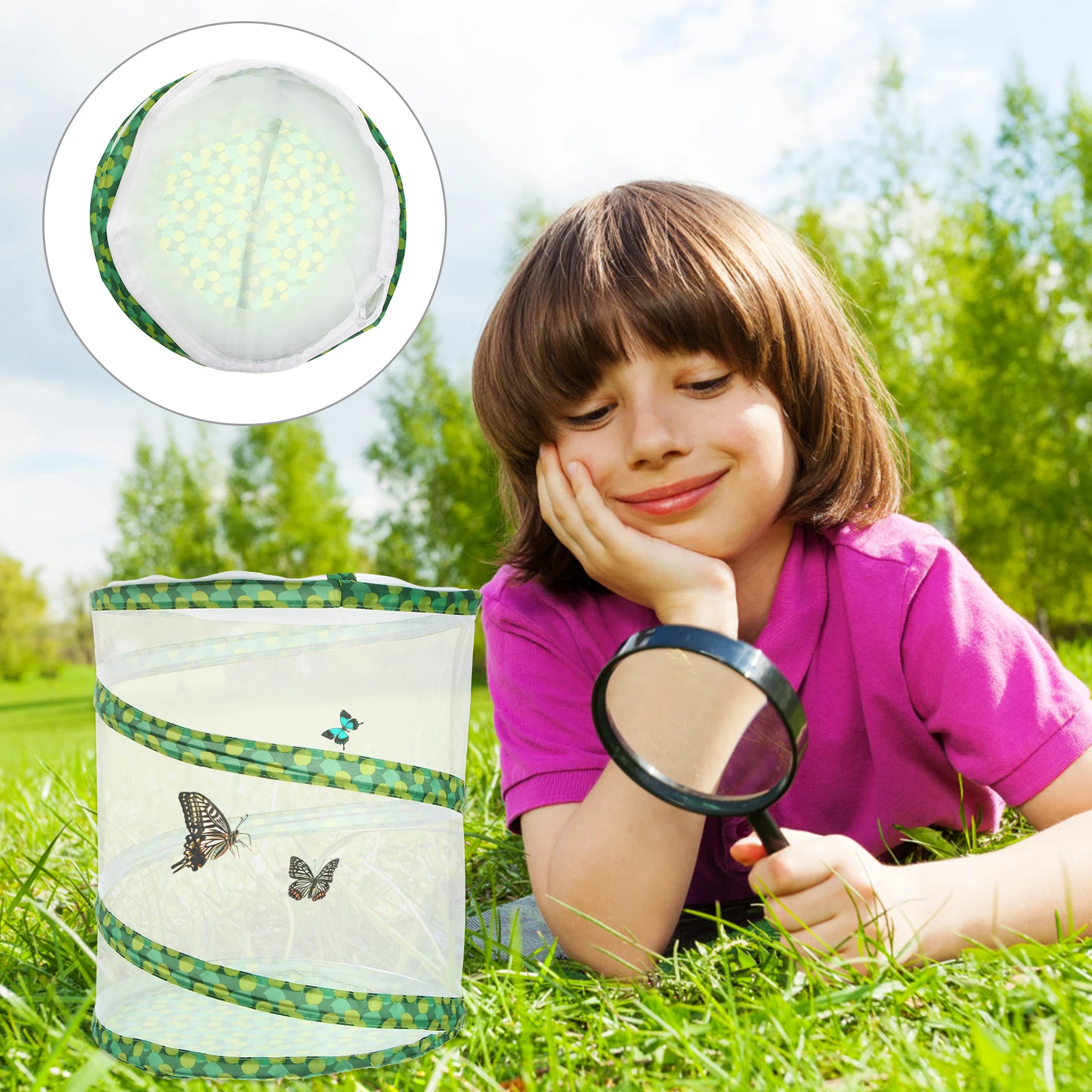 Cage For Kids Lightweight Foldable Bug House Outdoor Nature Exploration Encourages Observation Insect Catching Studying
Cage For Kids Lightweight Foldable Bug House Outdoor Nature Exploration Encourages Observation Insect Catching Studying