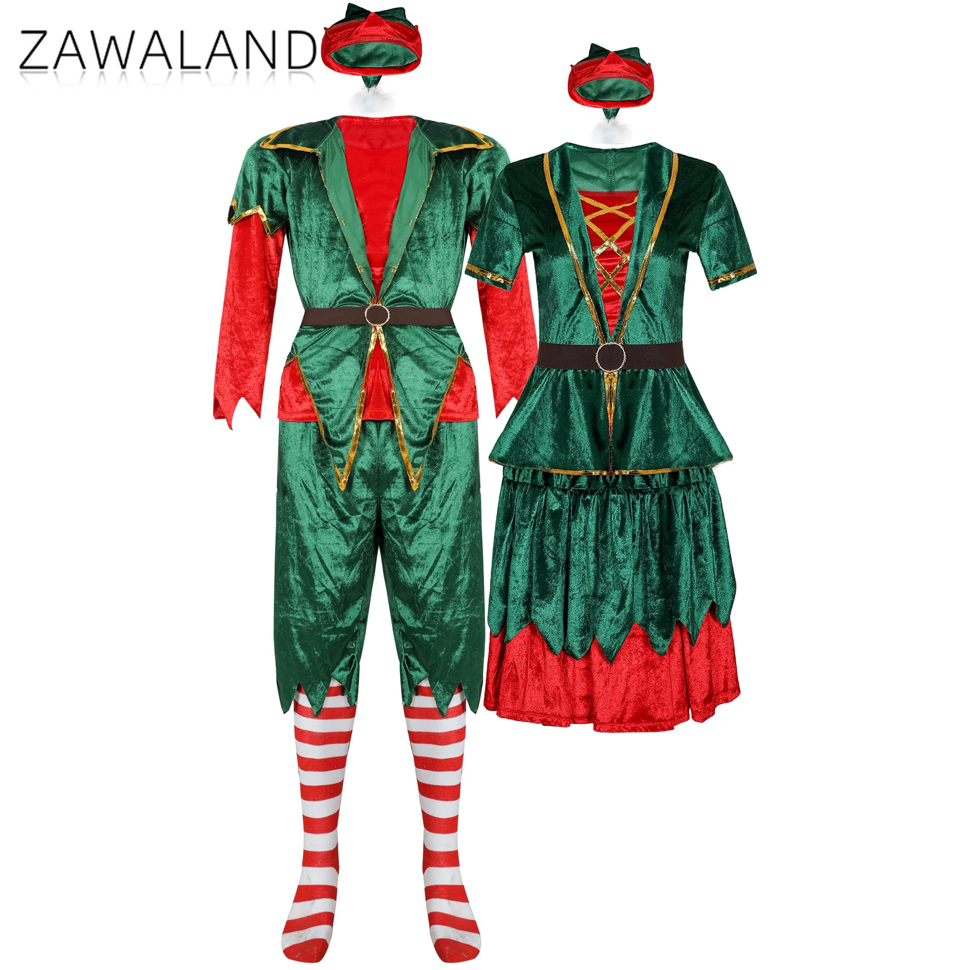 Elf Cosplay Costume Man Christmas Dress Up Green Full Set Clothes Festival Stage Performance Dress For Woman Xmas Couple Outfits
Elf Cosplay Costume Man Christmas Dress Up Green Full Set Clothes Festival Stage Performance Dress For Woman Xmas Couple Outfits