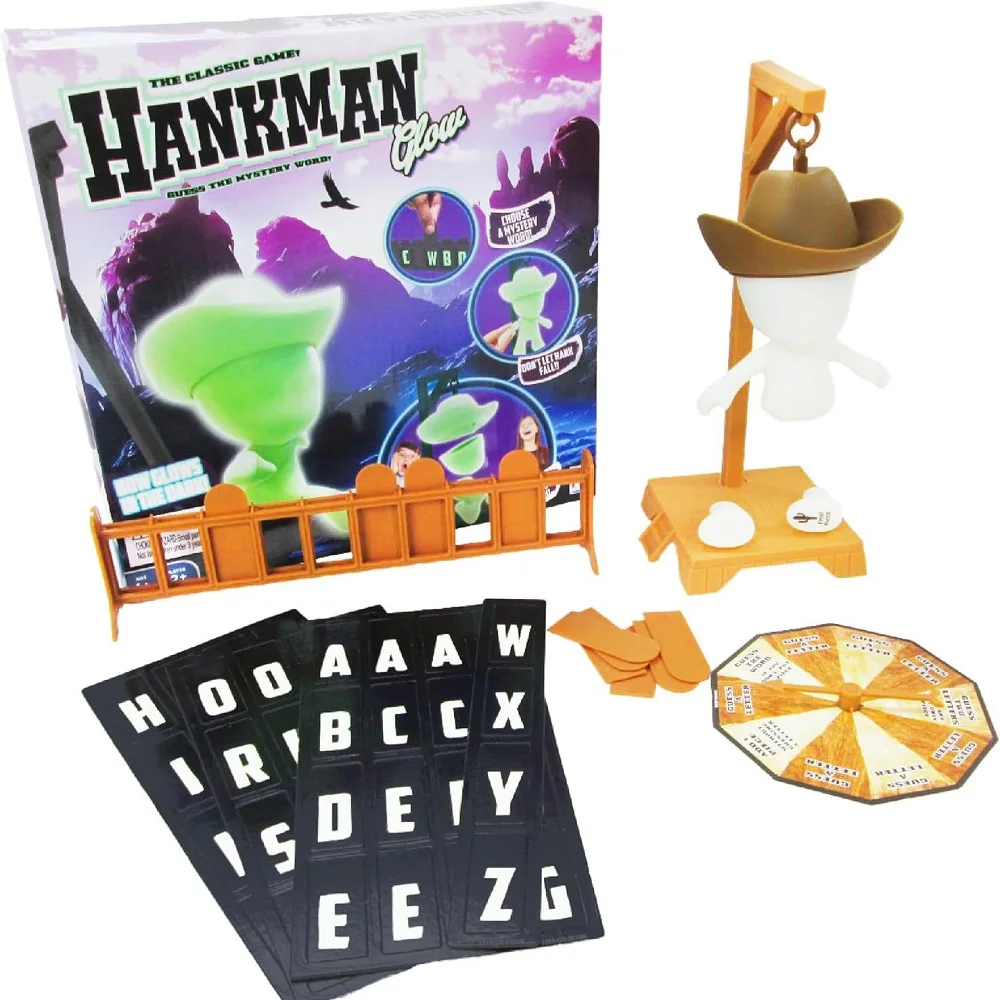 Популярные ковбойские магнитные настольные игры Hangman 2025 года, загадочные вгадающие слова перед Хэнком Фолзом, висящие с куклой, настольная игра для путешествий
Популярные ковбойские магнитные настольные игры Hangman 2025 года, загадочные вгадающие слова перед Хэнком Фолзом, висящие с куклой, настольная игра для путешествий
