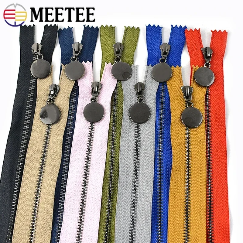 3/5Pcs 3# Metal Zippers 15-30cm Close-end 40-70cm Open-end Pocket Coat Backpack Replace Zipper Tape DIY Zips Repair Accessories
3/5Pcs 3# Metal Zippers 15-30cm Close-end 40-70cm Open-end Pocket Coat Backpack Replace Zipper Tape DIY Zips Repair Accessories