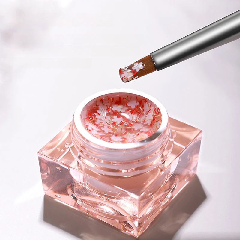 DIY Flower Gel Nail Designs High Quality Nonstick Building Gel Construction Gel
DIY Flower Gel Nail Designs High Quality Nonstick Building Gel Construction Gel