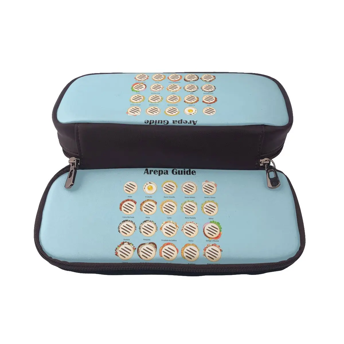 Arepa Guide Venezuela Latin Fast Food Leather Pencil Case for Students Pen Box Pencil Bag Stationery Supplies Pen Holder Bag
Arepa Guide Venezuela Latin Fast Food Leather Pencil Case for Students Pen Box Pencil Bag Stationery Supplies Pen Holder Bag