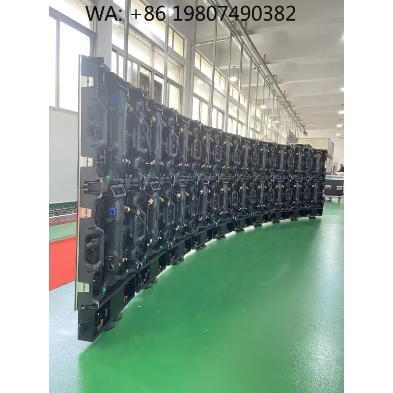 P2.604 500x1000mm LED Screen, High Brightness Easy Install Full Color Panel for Football Field Church Rental Display
P2.604 500x1000mm LED Screen, High Brightness Easy Install Full Color Panel for Football Field Church Rental Display