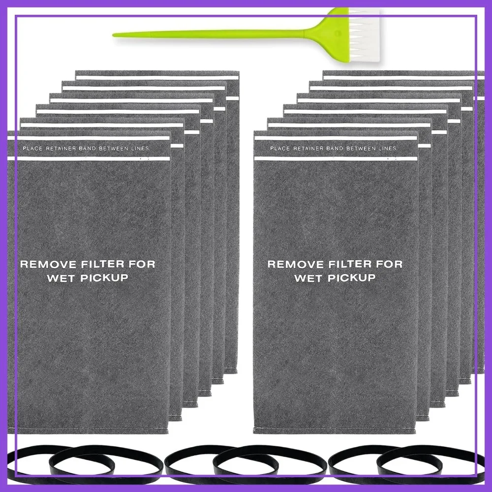 12 Pack Replacement Filter Bags for 2.5 Gal Shop Vac, Compatible with 2-2.5 Gal Wet/Dry Vacuums & 5 Gal Powerhead Bucket Vac
12 Pack Replacement Filter Bags for 2.5 Gal Shop Vac, Compatible with 2-2.5 Gal Wet/Dry Vacuums & 5 Gal Powerhead Bucket Vac