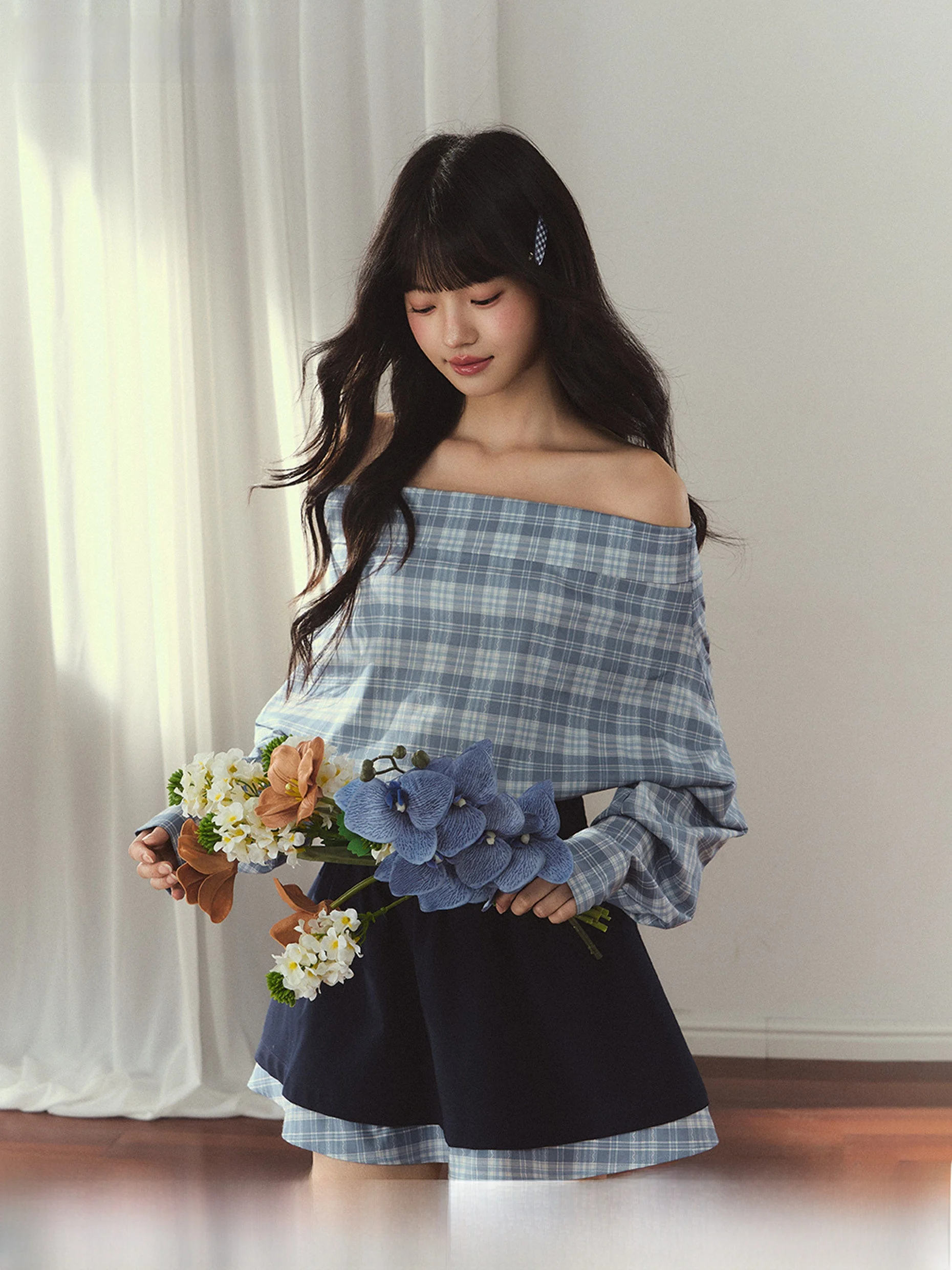 Umoumo Vintage Versatile One-oulder Dr Ches Splicing Slimming Waist A-Line Midi Dr Girl's Sle Long Sve
Umoumo Vintage Versatile One-oulder Dr Ches Splicing Slimming Waist A-Line Midi Dr Girl's Sle Long Sve
