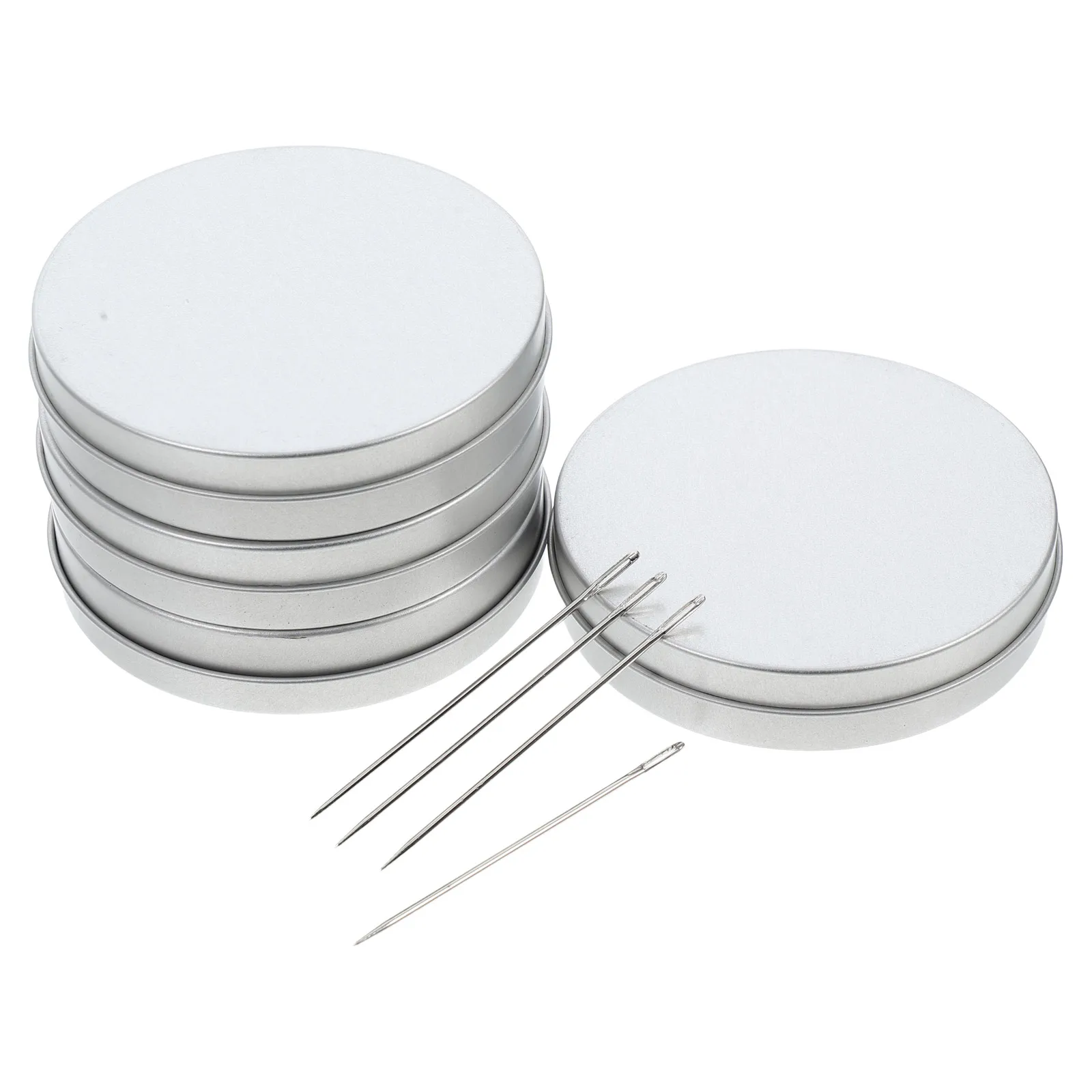 Candy Tin Box Storage Canister Cookie Manual Jar Stainless Container with Lid 
Candy Tin Box Storage Canister Cookie Manual Jar Stainless Container with Lid