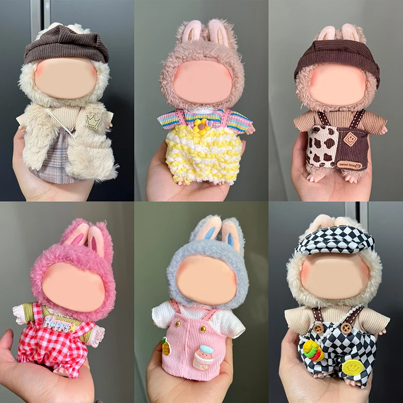 Doll Clothing Decoration Set For 17cm Plush Vinyl Labubu Stylish Outfit Clothes Sports Leisure Suit Labubu Outfit Accessories
Doll Clothing Decoration Set For 17cm Plush Vinyl Labubu Stylish Outfit Clothes Sports Leisure Suit Labubu Outfit Accessories