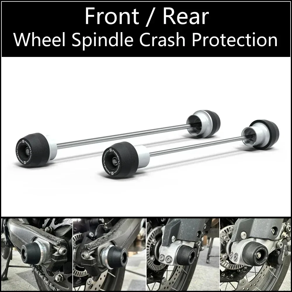 Front Rear wheel Spindle Crash Protection For Honda CRF1100L Africa Twin / Plus / Adventure Sport / Adventure Sport Plus 20-23
Front Rear wheel Spindle Crash Protection For Honda CRF1100L Africa Twin / Plus / Adventure Sport / Adventure Sport Plus 20-23