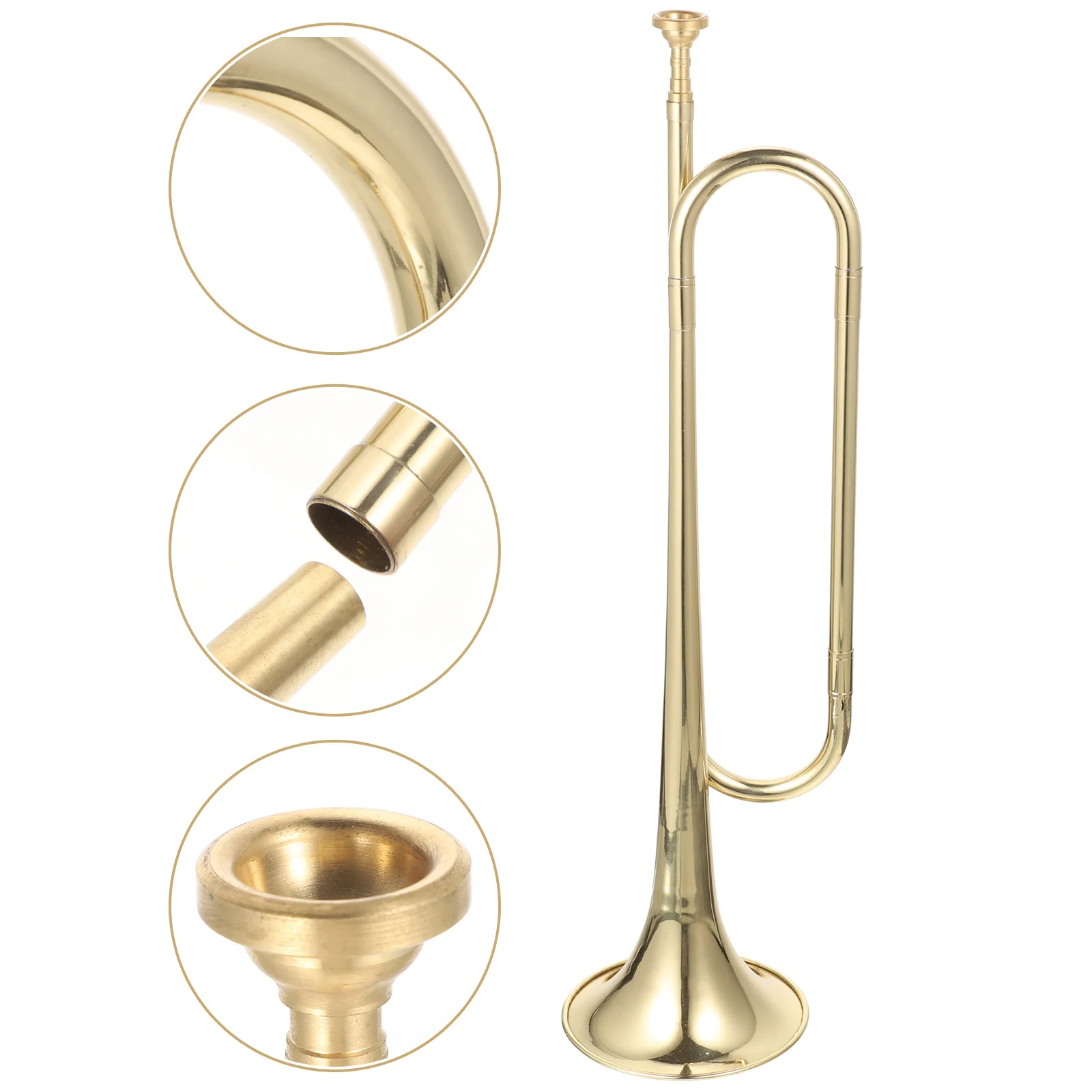B Flat Musical Brass Trumpet Toy Student Kids Learning Brass Useful Trumpet Instrument Instrument Desk Decor Gift
B Flat Musical Brass Trumpet Toy Student Kids Learning Brass Useful Trumpet Instrument Instrument Desk Decor Gift
