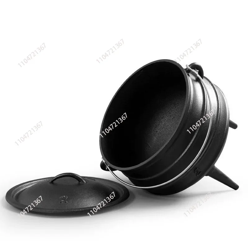 Hot SalesTop Quality Durable Solid Three-Legged Cast Iron Potjie
Hot SalesTop Quality Durable Solid Three-Legged Cast Iron Potjie