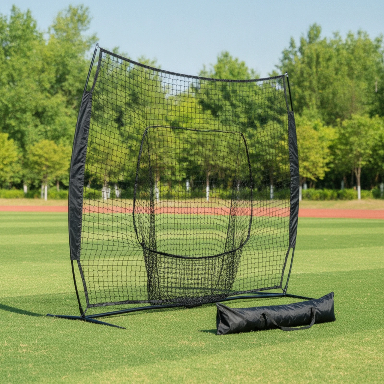 Baseball Rebounder Net Portable Baseball Pitchback Net Weather-Resistant Stable for Coaches, Backyard, Indoor Training
Baseball Rebounder Net Portable Baseball Pitchback Net Weather-Resistant Stable for Coaches, Backyard, Indoor Training