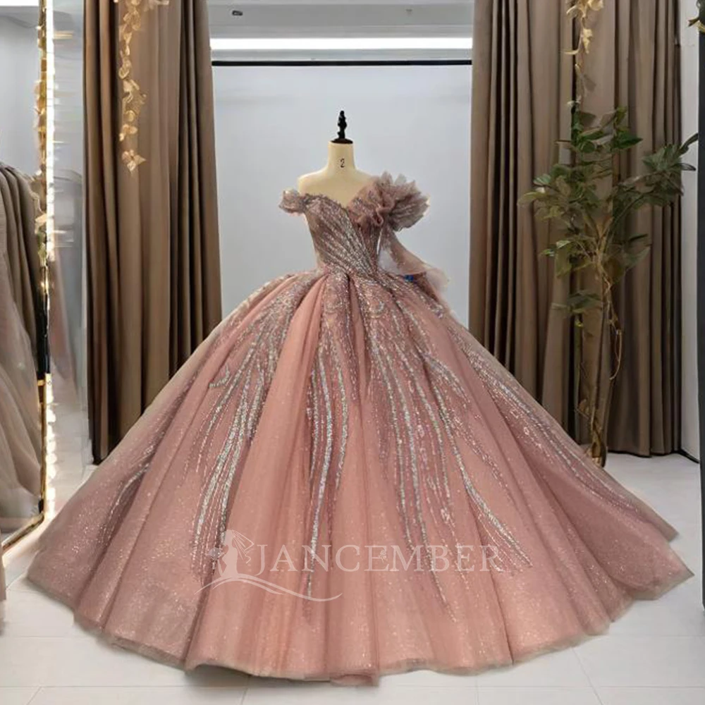 Shinny Bow 15 Dress Quinceanera Beaded Off The Shoulder Ball Gown Quince Dress Formal Occasion Gowns Customized vestidos 15 años
Shinny Bow 15 Dress Quinceanera Beaded Off The Shoulder Ball Gown Quince Dress Formal Occasion Gowns Customized vestidos 15 años