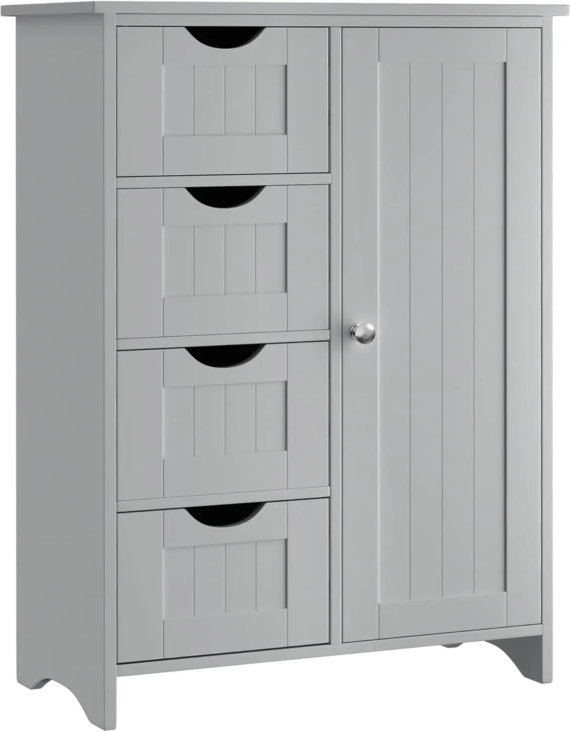 Bathroom Storage Cabinet, Floor Cabinet With 4 Drawers And 1 Adjustable Shelf, Storage Oragnizer For Living Room, Kitchen,
Bathroom Storage Cabinet, Floor Cabinet With 4 Drawers And 1 Adjustable Shelf, Storage Oragnizer For Living Room, Kitchen,