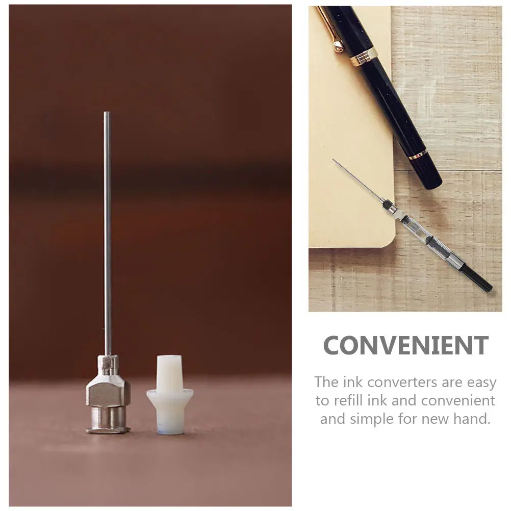 7Pcs Fountain Pen Ink Refill Tool Heavy Calibre Converter Stainless Steel Plastic Portable for Students Office Workers
7Pcs Fountain Pen Ink Refill Tool Heavy Calibre Converter Stainless Steel Plastic Portable for Students Office Workers