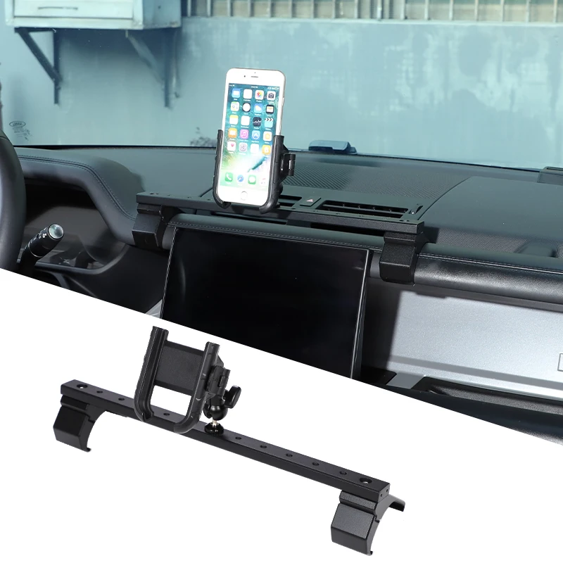 Dashboard Multi-purpose Cell Phone Mount Center Console Phone Holder Car Mobile Support For Land Rover Defender L663 2020-2023
Dashboard Multi-purpose Cell Phone Mount Center Console Phone Holder Car Mobile Support For Land Rover Defender L663 2020-2023
