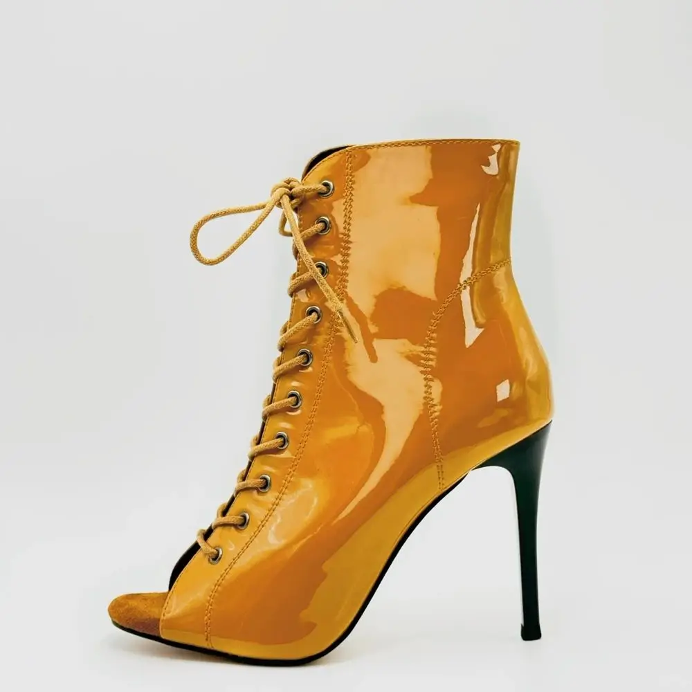 Женская танцевальная обувь на каблуке 9 см, обувь для латинских сальсы, бальных танцев, коричнево-коричневая кожаная танцевальная обувь, обувь для свадебной вечеринки, танцевальная обувь, ботинки 
Женская танцевальная обувь на каблуке 9 см, обувь для латинских сальсы, бальных танцев, коричнево-коричневая кожаная танцевальная обувь, обувь для свадебной вечеринки, танцевальная обувь, ботинки