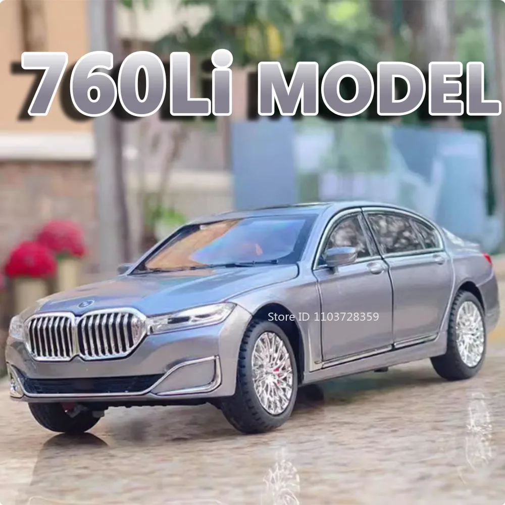 1:24 760Li X5 Model Toy Cars Alloy Diecast Sound Light Pull Back Doors Opened Shock Absorption Simulation Vehicles Kids Gifts
1:24 760Li X5 Model Toy Cars Alloy Diecast Sound Light Pull Back Doors Opened Shock Absorption Simulation Vehicles Kids Gifts
