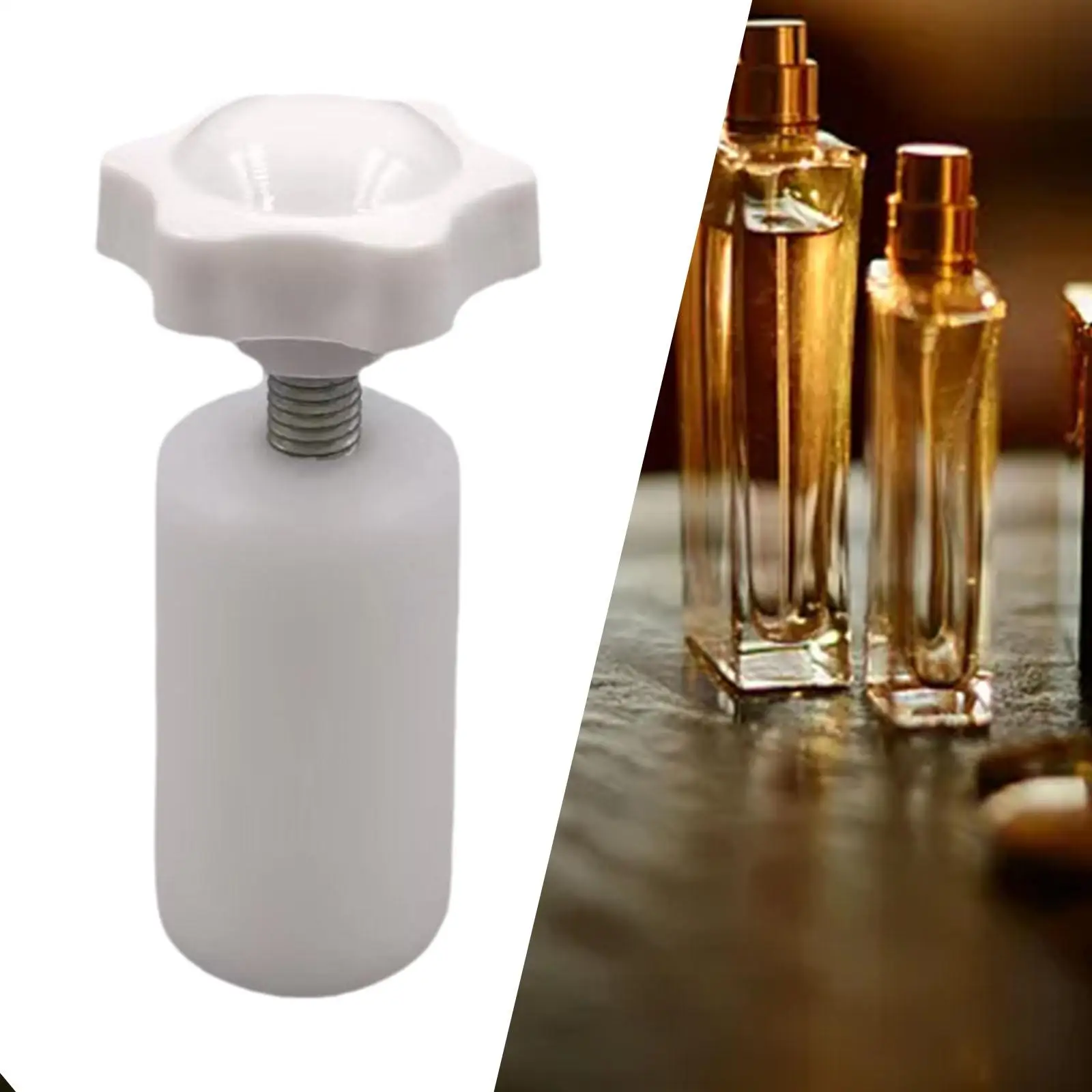 Manual Perfume Capper Practical Mini Lightweight Convenient Sturdy Perfume Bottle Capping Machine for Spray Glass Bottle Adults
Manual Perfume Capper Practical Mini Lightweight Convenient Sturdy Perfume Bottle Capping Machine for Spray Glass Bottle Adults