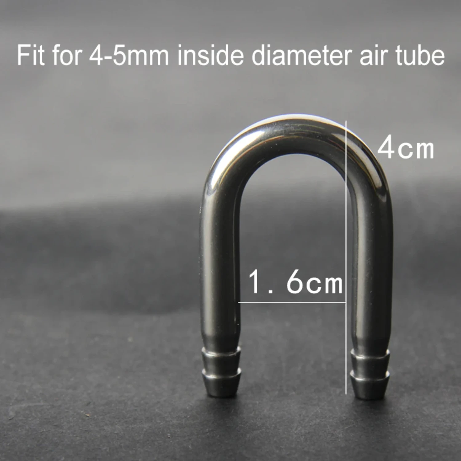 U Shape Aquarium Air Tube Connector Co2 Diffuser Oxygen System Stainless Steel 4-5mm Tube Fish Tank Accessories
U Shape Aquarium Air Tube Connector Co2 Diffuser Oxygen System Stainless Steel 4-5mm Tube Fish Tank Accessories
