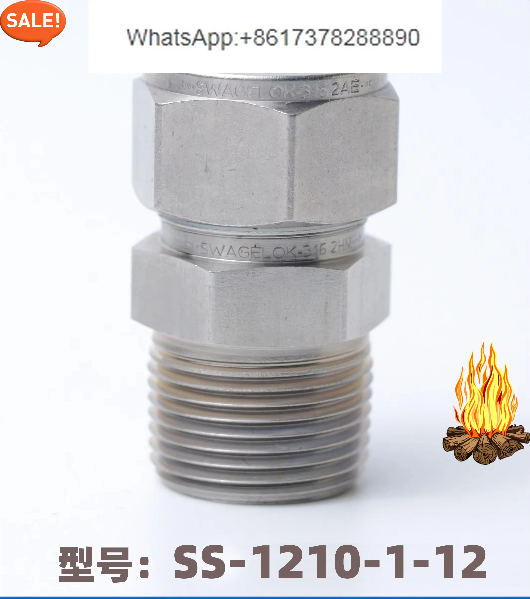 Проходной разъем концевой точки NPT Разъем NPTM, внешний SS-400-1-4
Проходной разъем концевой точки NPT Разъем NPTM, внешний SS-400-1-4