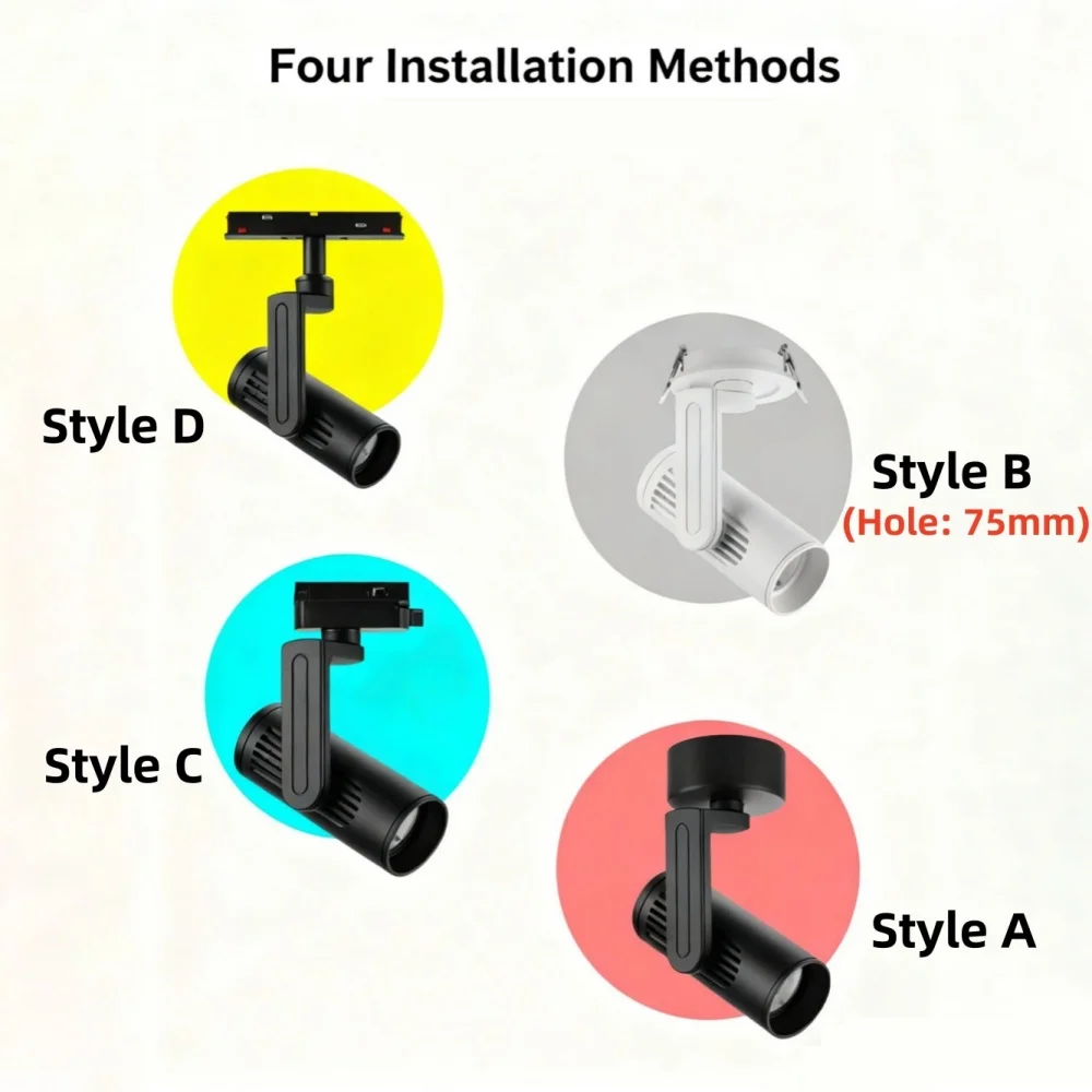 LED dimming spotlight tube light 10W 15W 30W 40W adjustable folding living room kitchen bedroom foyer office ceiling light
LED dimming spotlight tube light 10W 15W 30W 40W adjustable folding living room kitchen bedroom foyer office ceiling light