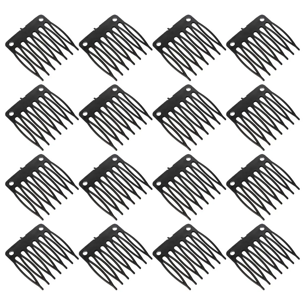 100pcs Black Plastic Net Hat Clip Comb Durable Fixing Accessories Easy Install Remove Long Term Use Practical Need
100pcs Black Plastic Net Hat Clip Comb Durable Fixing Accessories Easy Install Remove Long Term Use Practical Need