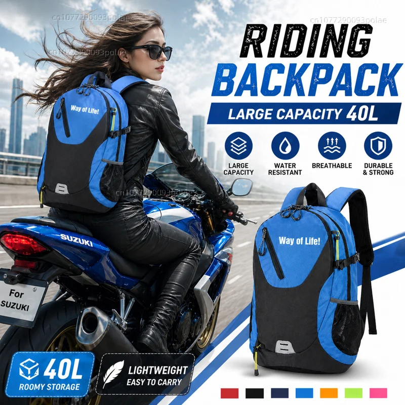 for SUZUKI 650 VSTROM V STROM DL 650 DL XT DL650 650XT Large Capacity WRacing travel Men waterproof Backpack Bag Motorcycle Gift
for SUZUKI 650 VSTROM V STROM DL 650 DL XT DL650 650XT Large Capacity WRacing travel Men waterproof Backpack Bag Motorcycle Gift