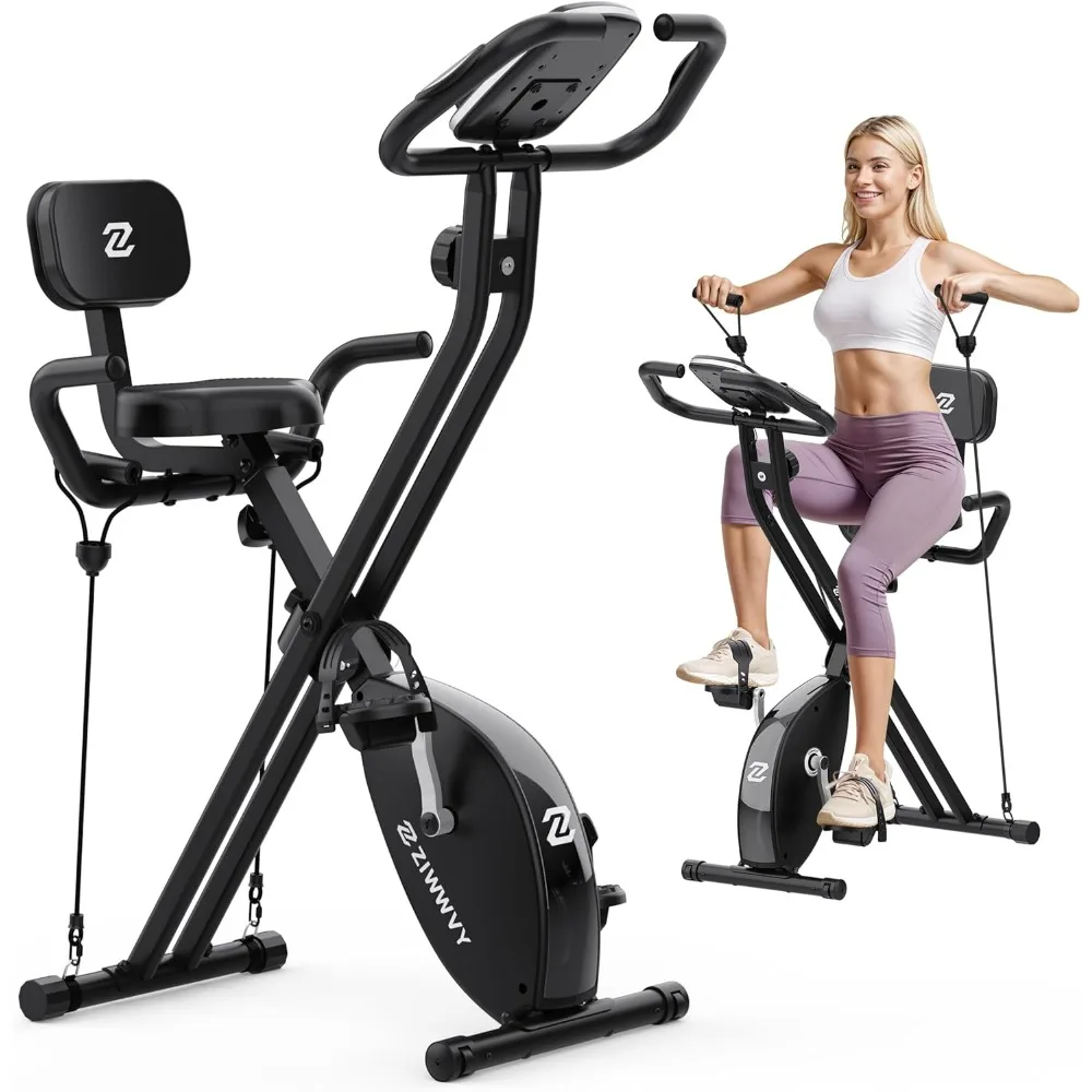 Foldable Exercise Bike, Stable & Sturdy Stationary Bike for Home, 3-in-1 Upright and Recumbent Workout Bike, Comfortable Seat &
Foldable Exercise Bike, Stable & Sturdy Stationary Bike for Home, 3-in-1 Upright and Recumbent Workout Bike, Comfortable Seat &