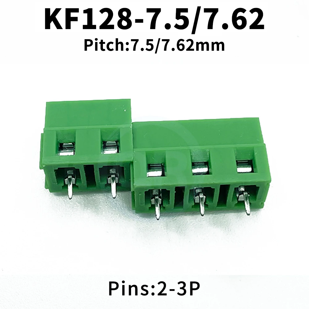 (10 Piece) KF128 7.5mm 7.62mm Straight Plug 300V / 10A 7.5 / 7.62 Pitch Screw Type PCB Terminal Block Splicable 2~3Pin JM128
(10 Piece) KF128 7.5mm 7.62mm Straight Plug 300V / 10A 7.5 / 7.62 Pitch Screw Type PCB Terminal Block Splicable 2~3Pin JM128
