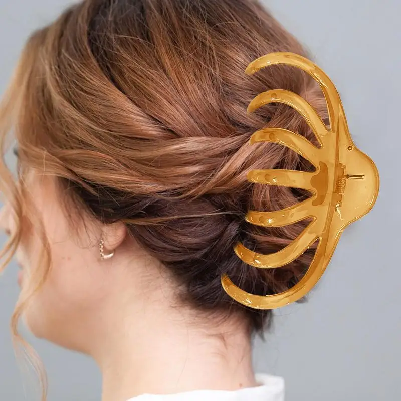 Octopus Hair Claw Clips Non-Slip Jaw Clips Big Clips for Women Strong Grip Hair Catch Hair Accessories for Long Hair Hairpin
Octopus Hair Claw Clips Non-Slip Jaw Clips Big Clips for Women Strong Grip Hair Catch Hair Accessories for Long Hair Hairpin