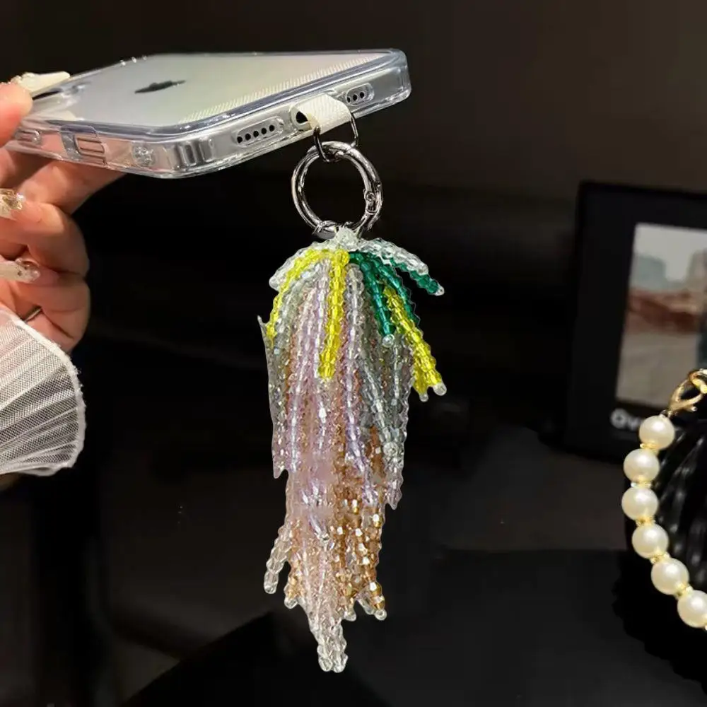 Y2K Handmade Beaded Mobile Phone Chain Fashionable And Versatile Bag Pendants Bag Charm Cute Exquisite Tassels Keychain Pendant
Y2K Handmade Beaded Mobile Phone Chain Fashionable And Versatile Bag Pendants Bag Charm Cute Exquisite Tassels Keychain Pendant