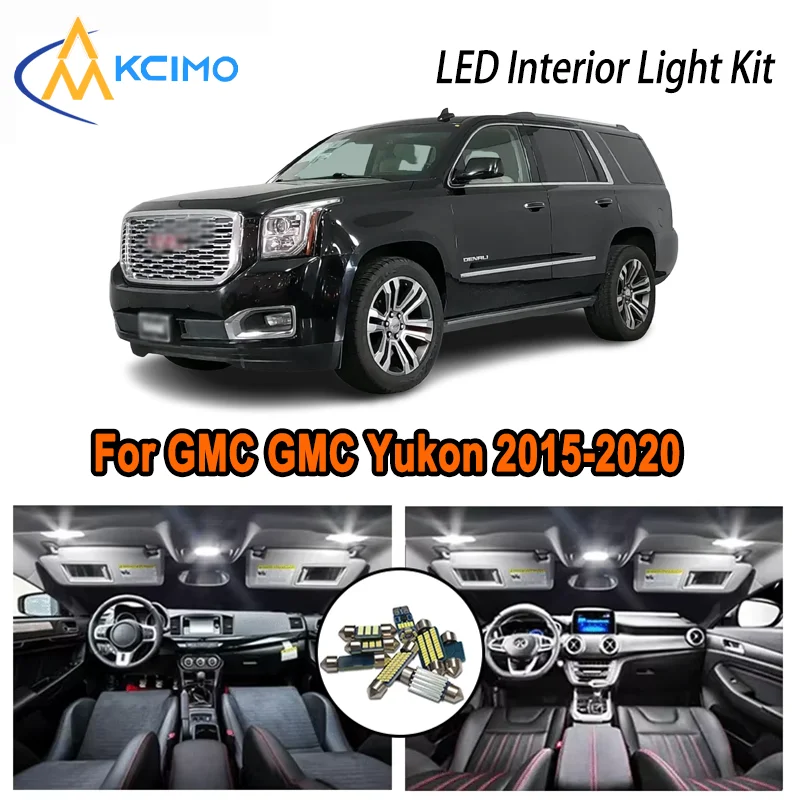 For GMC GMC Yukon 2015-2020 2016 2017 2018 2019 LED Interior Dome Map Trunk Light Kit Car Led Lamps Canbus No Error
For GMC GMC Yukon 2015-2020 2016 2017 2018 2019 LED Interior Dome Map Trunk Light Kit Car Led Lamps Canbus No Error