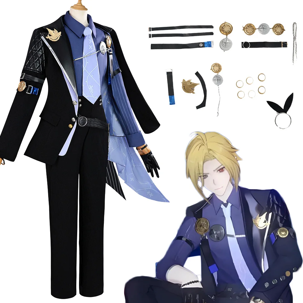 Fancy Dress Hugo Cosplay For Men Clothing Game Zenless Zone Zero Costume Adult Man Roleplay Fantasia Party Outfits
Fancy Dress Hugo Cosplay For Men Clothing Game Zenless Zone Zero Costume Adult Man Roleplay Fantasia Party Outfits