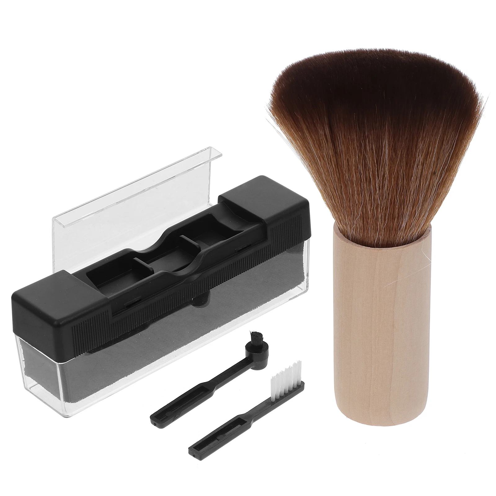 1 set Cleaning Brush Vinyl Records Anti Static Turntable Tools Record Care Kit Dust Remover Safe Materials 
1 set Cleaning Brush Vinyl Records Anti Static Turntable Tools Record Care Kit Dust Remover Safe Materials