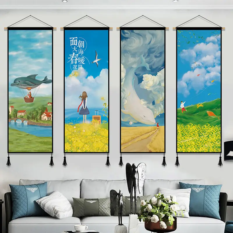Fresh Comic Style Decoration Hanging Picture Warm Bedroom, Living Room, Children Room Tapestry Anime Fabric Art Hanging Picture
Fresh Comic Style Decoration Hanging Picture Warm Bedroom, Living Room, Children Room Tapestry Anime Fabric Art Hanging Picture