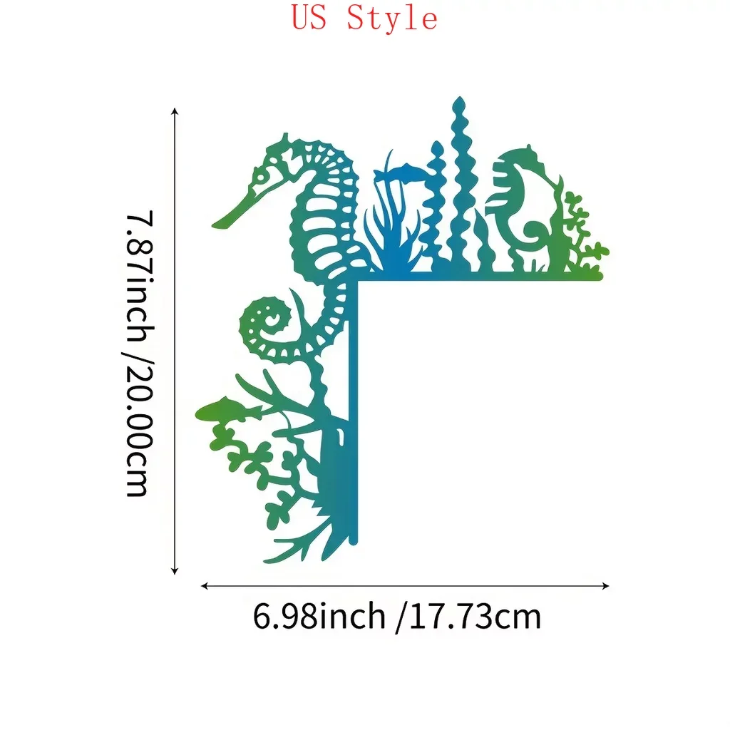 Colorful Seahorse Home Decorative Wall Mounted Door Corner Decoration Door Frame Corner Decoration Wall Hanging Art Sticker Gar
Colorful Seahorse Home Decorative Wall Mounted Door Corner Decoration Door Frame Corner Decoration Wall Hanging Art Sticker Gar