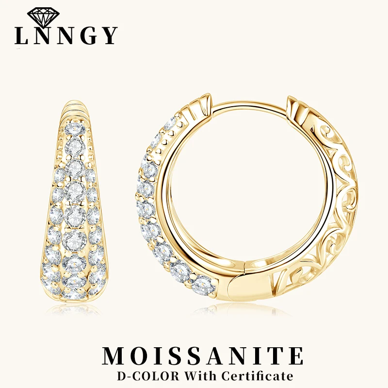 Серьги-кольца Lnngy Bling Pave Set Mirco Moissanite из стерлингового серебра 925 пробы для женщин, винтажные ювелирные изделия, подарок
Серьги-кольца Lnngy Bling Pave Set Mirco Moissanite из стерлингового серебра 925 пробы для женщин, винтажные ювелирные изделия, подарок